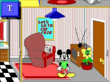 Mickey's ABC's - A Day at the Fair_Disk1 screen shot game playing